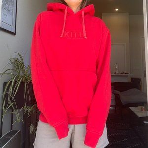 Kith Hoodie Red